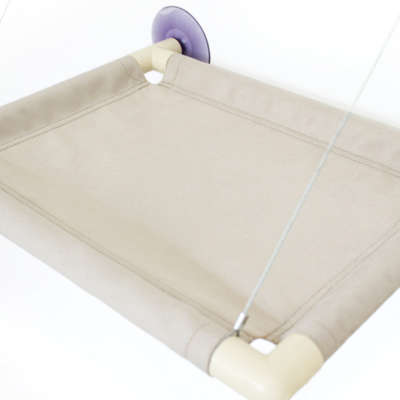 Cama Gatton Catbed Suede Marfim para Gatos