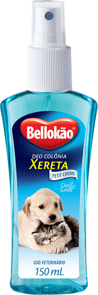 Deo Colônia Bellokão Xereta Filhote Cães e Gatos - 150 mL