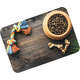 Jogo Americano Alklin Pet Comedouro e Brinquedos