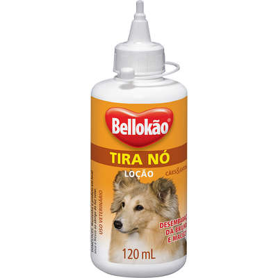 Tira Nó Bellokão Loção Spray Cães e Gatos