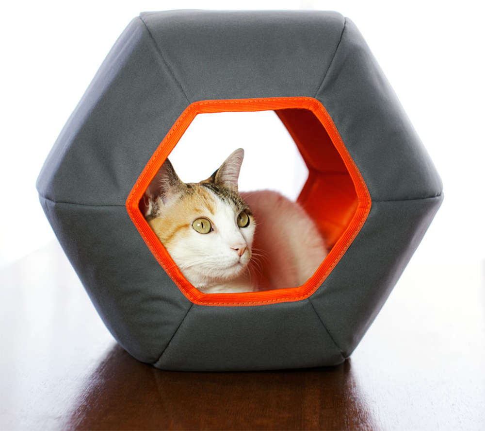 Toca Mundi Gatton Cinza para Gatos - Cinza