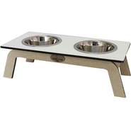 Comedouro Hello Pet Bahamas Branco - Tam. G