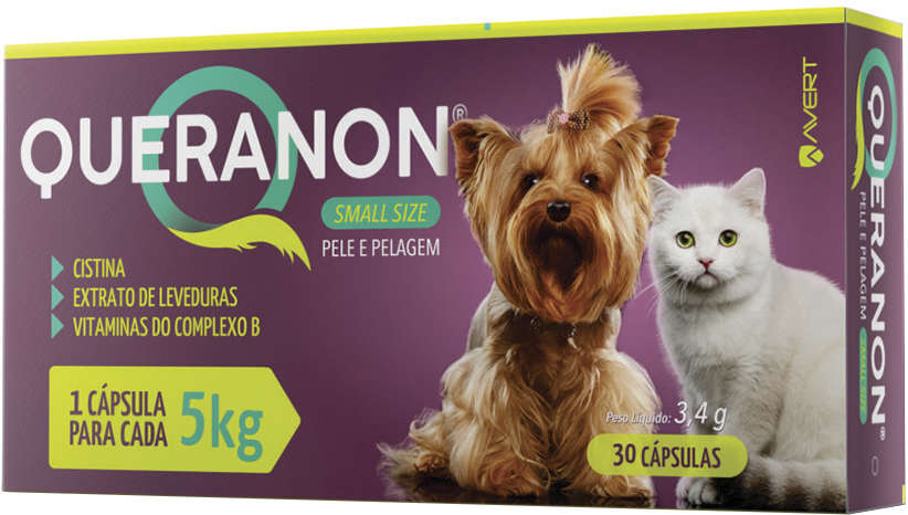 Suplemento Avert Queranon Small Size para Cães e Gatos - 5Kg