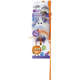 Brinquedo AFP Furry Ball Fluffer Wand Varinha Laranja para Gatos