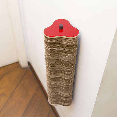 Arranhador Vertical Gatomoderno Florença Vermelho