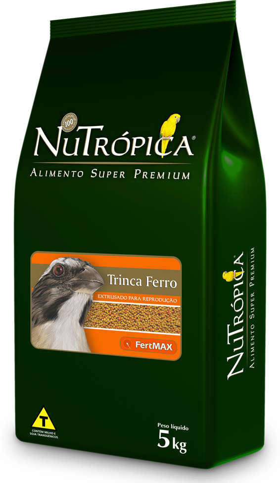 Ração NuTrópica Trinca Ferro FertMax - 5Kg