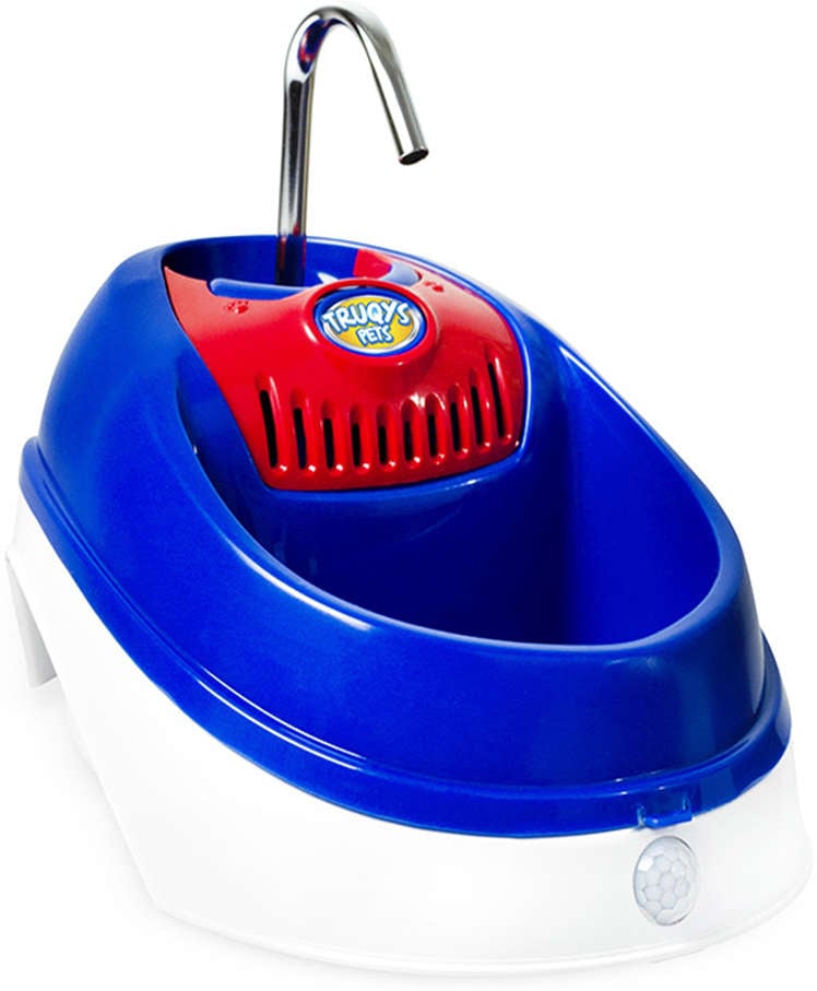 Fonte Elétrica Truqys Pet Volcano Azul com Sensor de Presença - Azul
