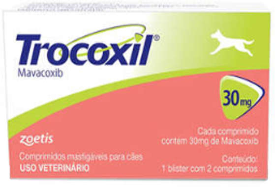 Anti-inflamatório Zoetis Trocoxil de 2 Comprimidos - 30 mg