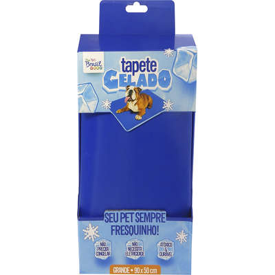 Tapete Gelado The Pets Brasil Azul