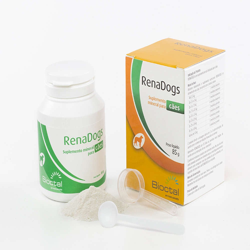 Suplemento Mineral Candioli RenaDogs Tratamento Renal - 85 g