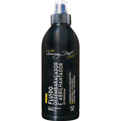 Fluido Desembaraçador Sunny Pet Profissional com Aroma Frutado - 500 mL
