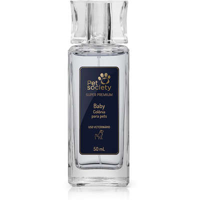 Colônia Pet Society Super Premium Baby para Pets - 50 mL

