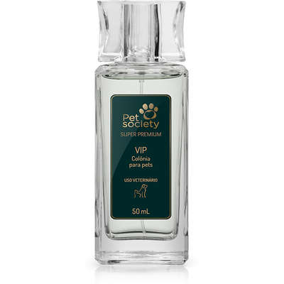Colônia Pet Society Super Premium Vip para Pets - 50 mL
