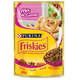 Ração Nestlé Purina Friskies Sachê Mix Carne ao Molho para Gatos - 85 g
