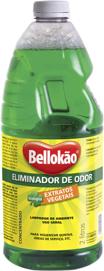 Eliminador de Odor Bellokão Ecológico com Extratos Vegetais - 2 Litros