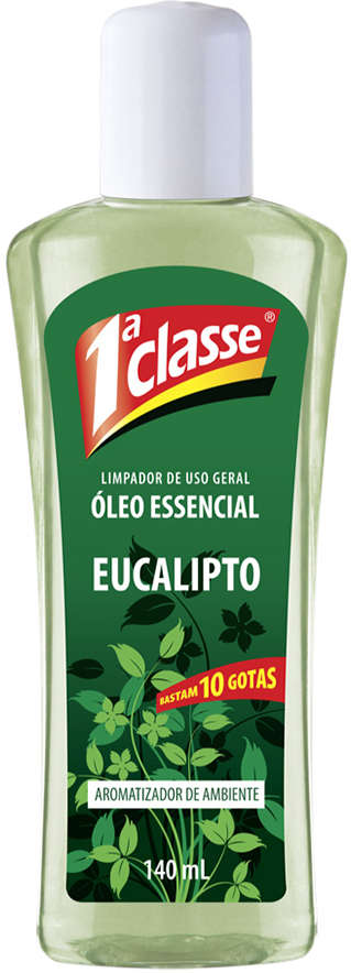 Óleo Essencial 1º Classe Aromatizador de Ambiente Eucalipto - 140 mL