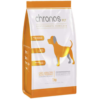 Ração Chronos Pet para Cães Adultos Raças Pequenas - 1 Kg
