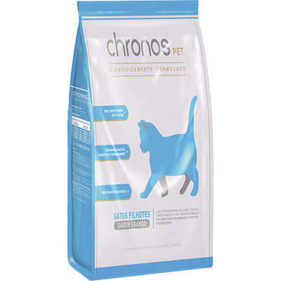 Ração Chronos Pet para Gatos Filhotes - 500 g
