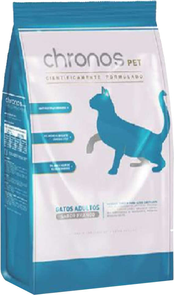 Ração Chronos Pet para Gatos Adultos Castrados- 500 g