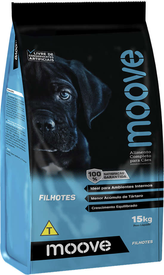Ração Moove para Cães Filhotes - 15Kg