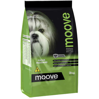 Ração Moove para Cães de Raças Pequenas - 3 Kg
