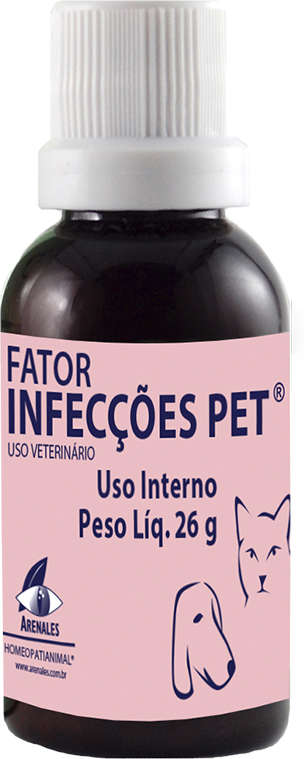Sistema de Terapia Arenales Fator Infecções Pet - 26 g