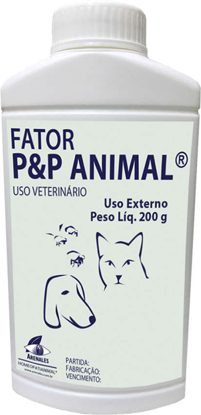 Sistema de Terapia Arenales Fator P&P Animal Talco - 200 g