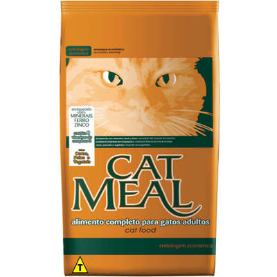 Ração Guabi Cat Meal Carne, Peixe e Vegetais - 25 Kg