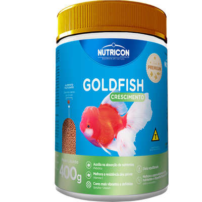 Ração Nutricon GoldFish Crescimento para Peixes - 400 g