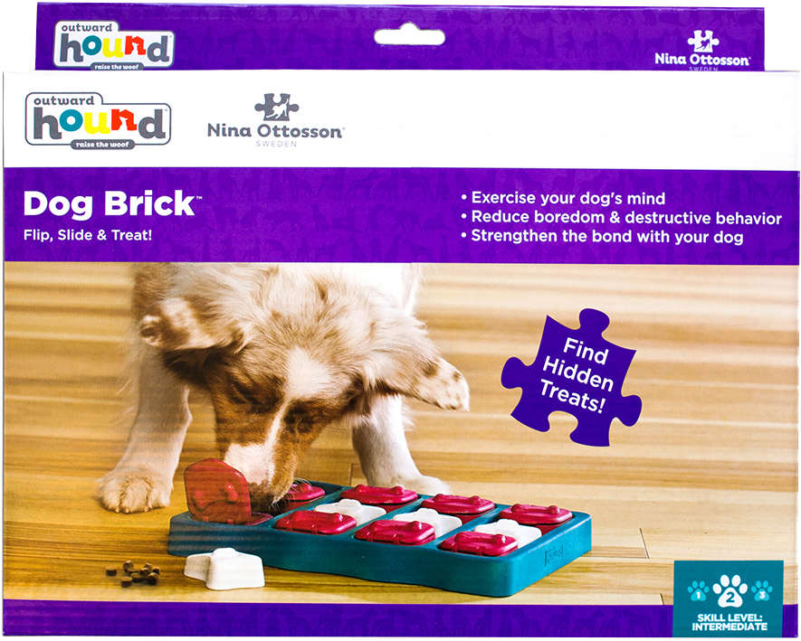 Brinquedo Outward Hound Jogo Inteligente de Tijolinhos - Tam. Único