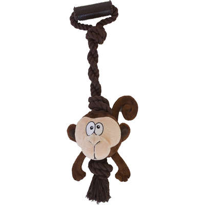Brinquedo Outward Hound Tuggerz Macaco de Pelúcia com Corda