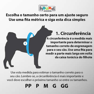Colete Salva Vidas Outward Hound Nemo Ripstop para Cachorro
