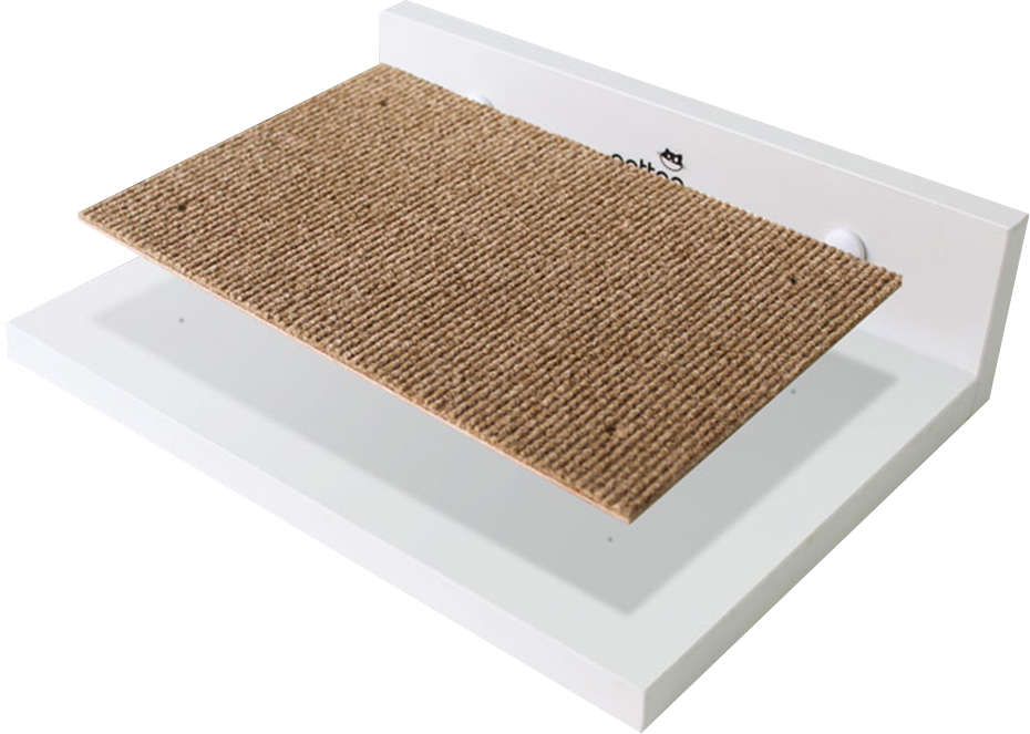 Escada Gatton HomeCat Prateleiras Branca para Gatos - 3 peças