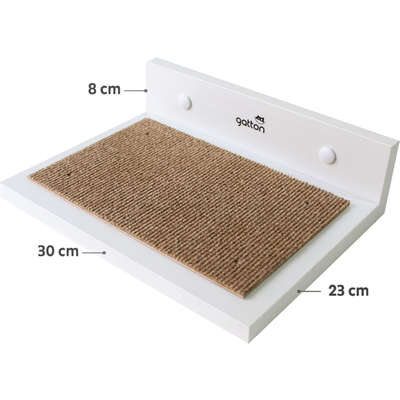 Escada de Prateleira Gatton Homecat Branca para Gatos