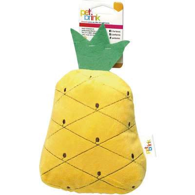 Brinquedo Pelúcia Pet Brink Fun Abacaxi para Cães - Abacaxi