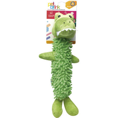 Brinquedo Pelúcia Pet Brink Fuzzy Dino para Cães - Dinossauro