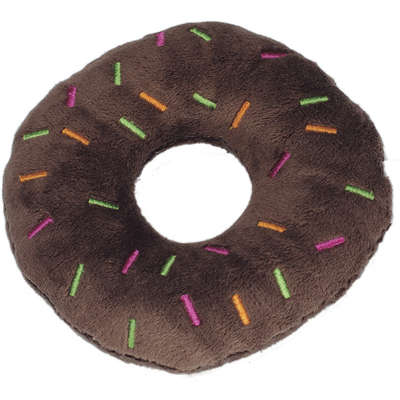 Brinquedo Pelúcia Pet Brink Fun Donuts Marrom para Cães - Marrom