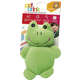 Brinquedo Pelúcia Pet Brink Cute Animals Sapo para Cães - Tam. P