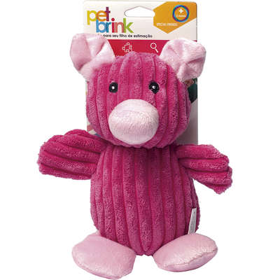 Brinquedo Pelúcia Pet Brink Special Friends Porco para Cães - Porco