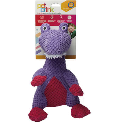 Brinquedo Pelúcia Pet Brink Cute Animals Dinossauro para Cães - Tam. G