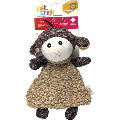 Brinquedo Pelúcia Pet Brink Noise Animals Ovelha para Cães - Ovelha