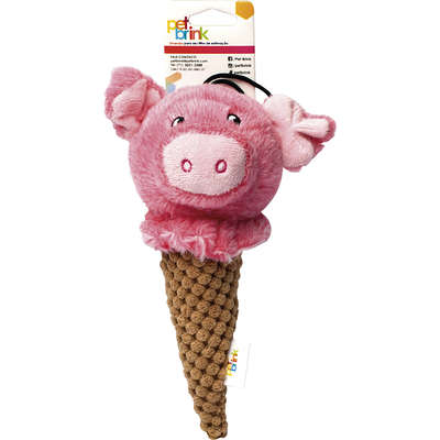 Brinquedo Pelúcia Pet Brink Ice Cream Buddies - Porco