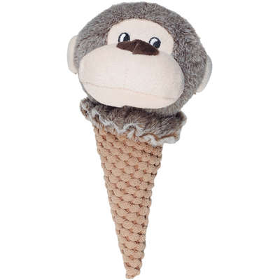 Brinquedo Pelúcia Pet Brink Ice Cream Buddies - Macaco