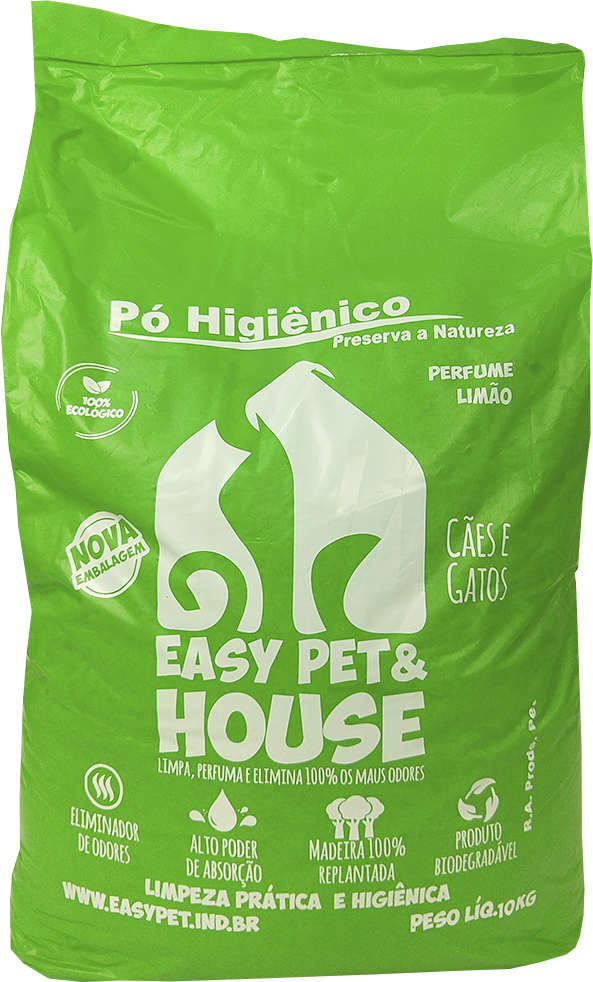 Absorvente Higiênico Easy Pet & House Dog Limão - 10Kg