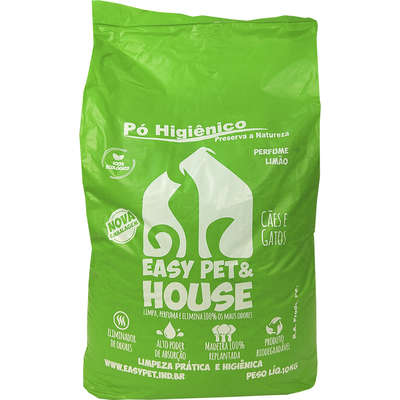 Absorvente Higiênico Easy Pet & House Dog Limão -  10 Kg