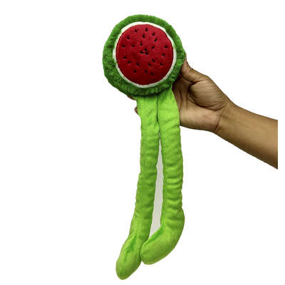 Brinquedo Akio Pelúcia com Squeaker Melancia