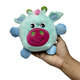 Brinquedo Akio Pelúcia com Squeaker Girafa Azul