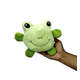 Brinquedo Akio Pelúcia com Squeaker Sapo Verde