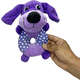 Brinquedo Akio Pelúcia com Squeaker Cão com o Corpo Redondo