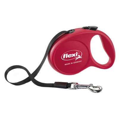 Guia Flexi Fun Fita Vermelha - Tam. PP